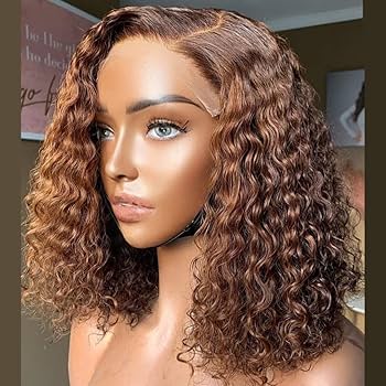 HD Lace Chocolate Loose Curly Closure Wig